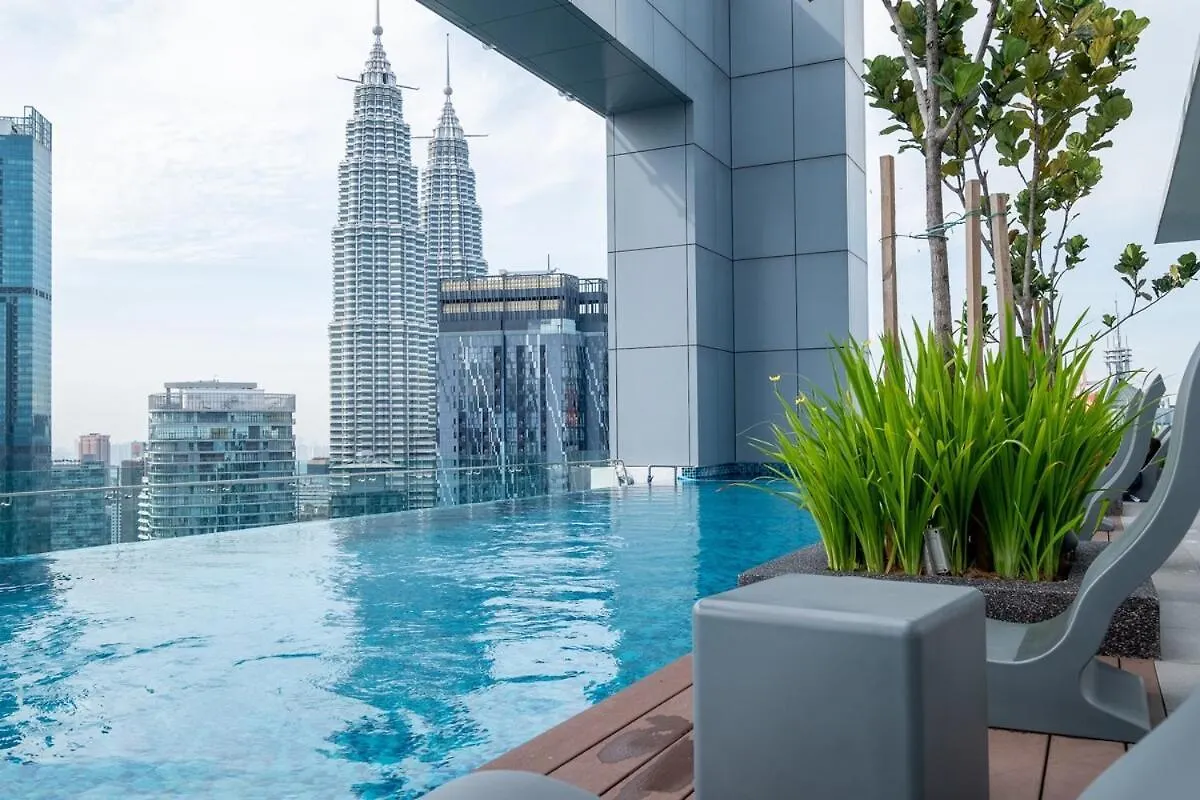 쿠알라룸푸르 Le Luxe De Kl 2Br With Bath Tub 10 Min To Klcc 아파트