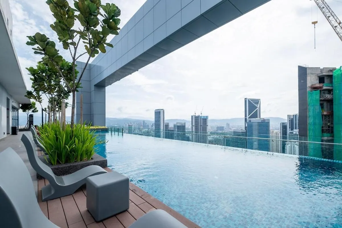 쿠알라룸푸르 Le Luxe De Kl 2Br With Bath Tub 10 Min To Klcc 아파트